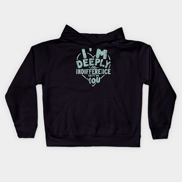 Break Up - 18 Kids Hoodie by NeverDrewBefore